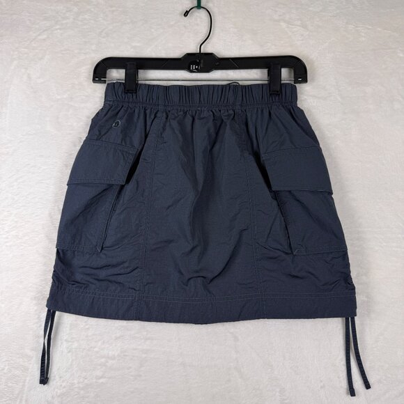 Lululemon Nylon Cargo Mini Skirt Charcoal XS Utility - Picture 4 of 6